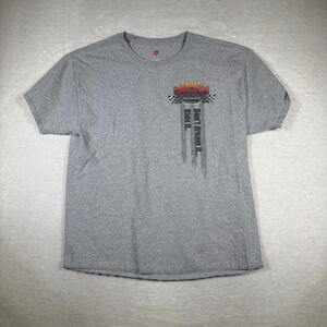 Outer Limit Powersports Graphic T Shirt Gray Short Sleeve Mens XL